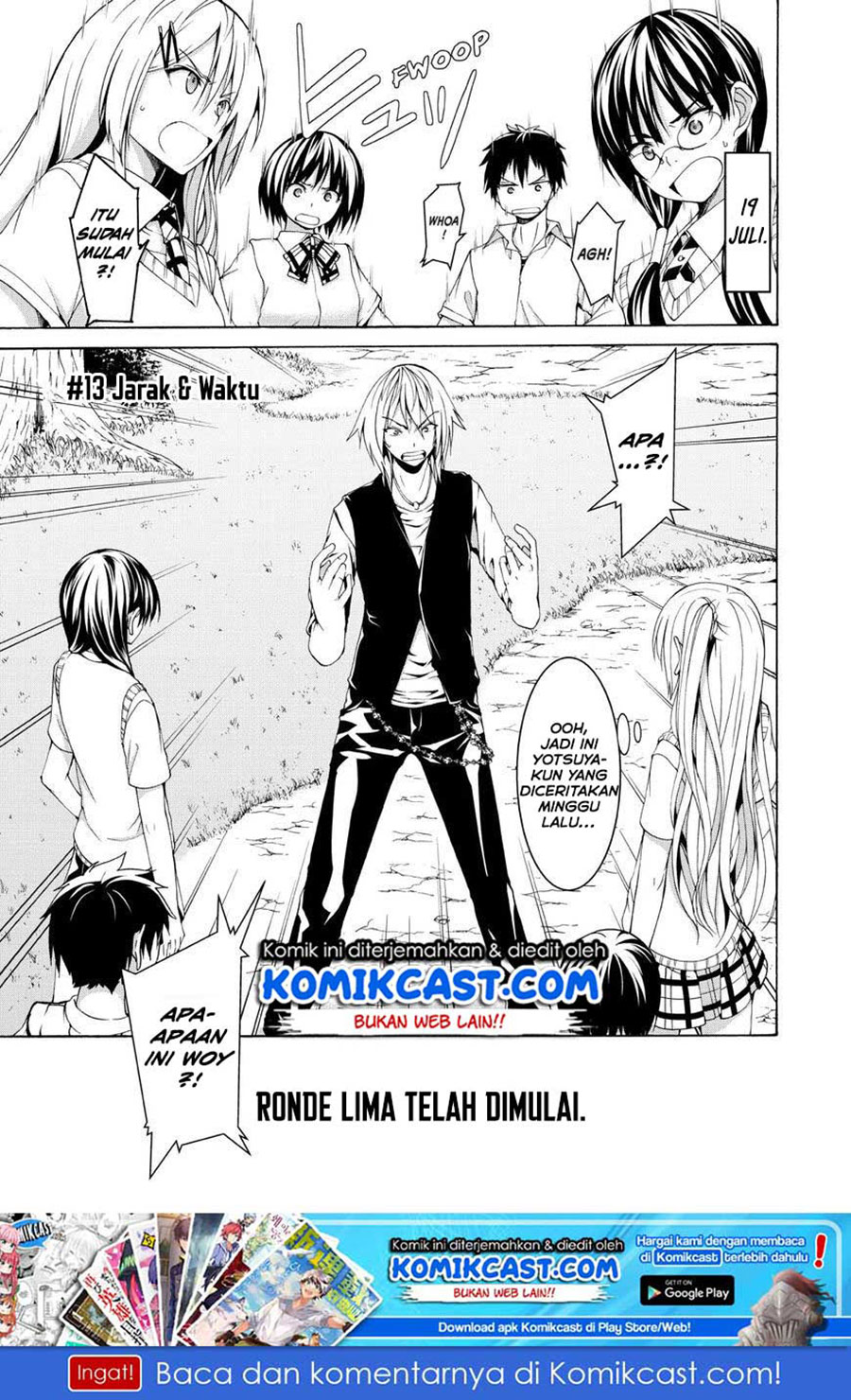 100-man no Inochi no Ue ni Ore wa Tatteiru Chapter 13 Bahasa Indonesia